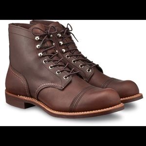 Red Wing Iron Ranger Men’s Boots in Amber Harness